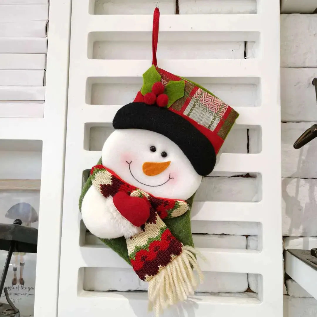 Fashion Personalized Christmas Socks Gift Bag - Bellarte Enchanté Fashion Personalized Christmas Socks Gift Bag
